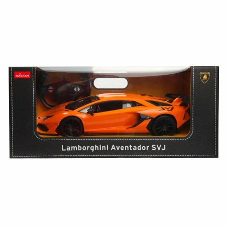 Машина Rastar РУ 1:14 Aventador SVJ Оранжевая 96000